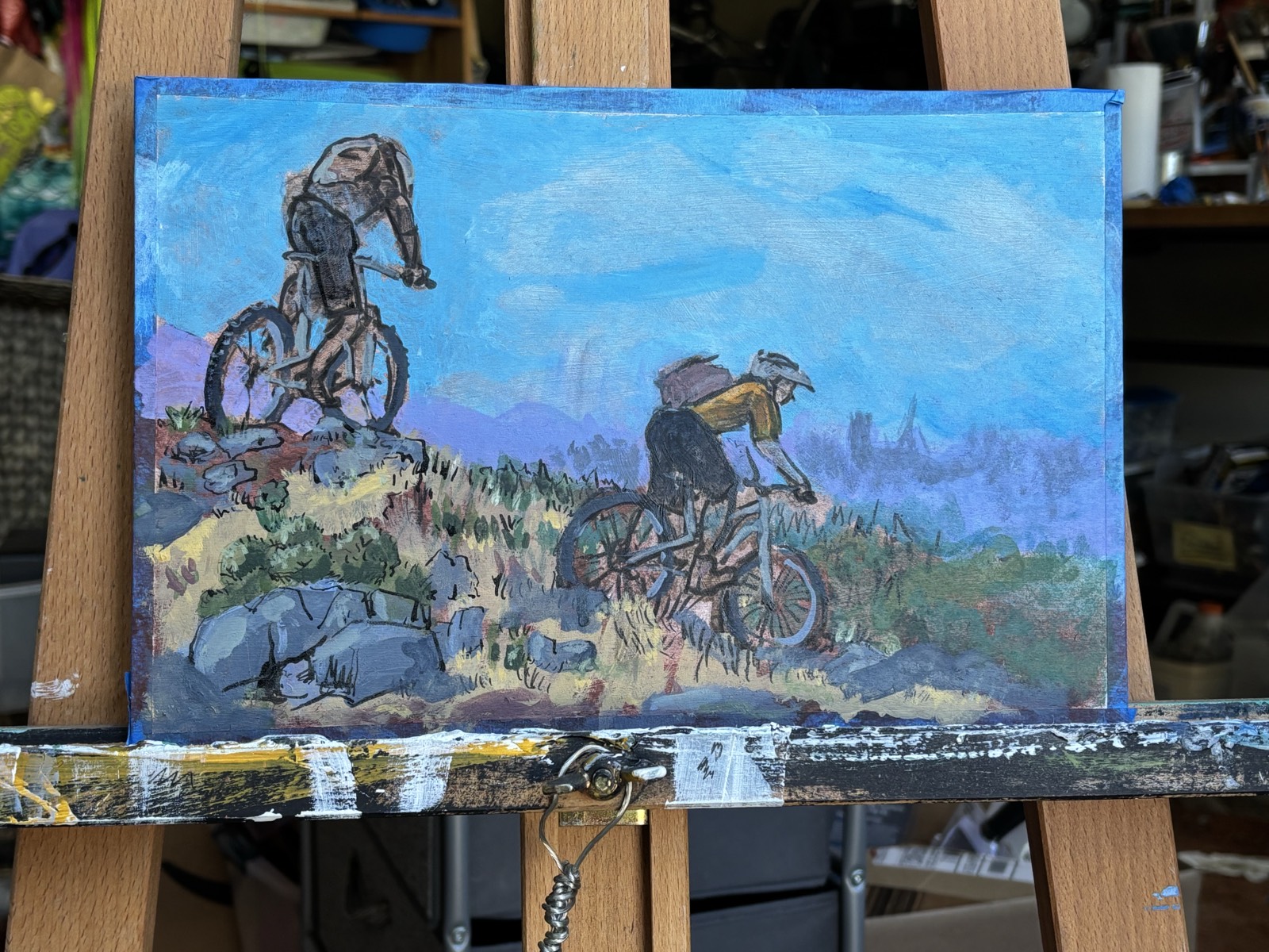 Top of the Ridge — in studio